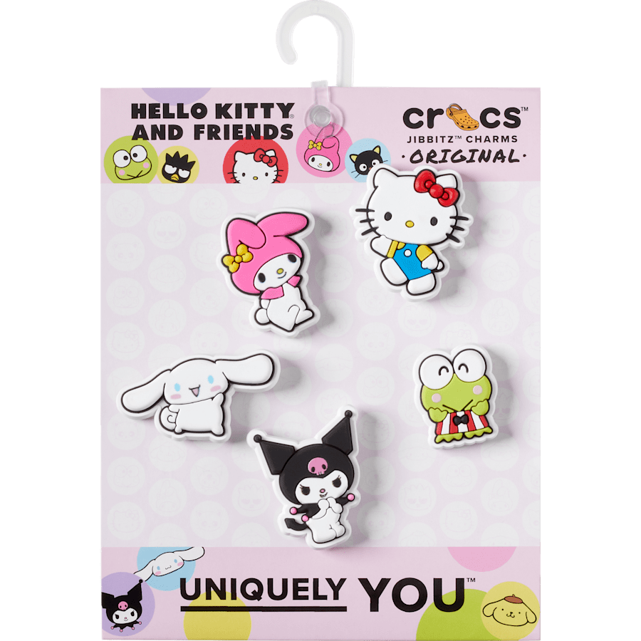 Crocs - Hello Kitty® and Friends 5 Pack Women|Men|Kids|Jibbitz™ Charms