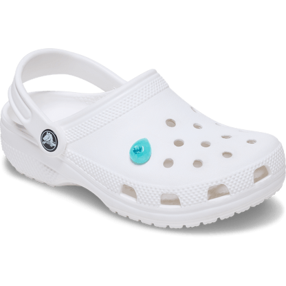 Crocs - Aquamarine March Birthstone Collection Jibbitz™ charms Women|Men|Jibbitz™ Charms