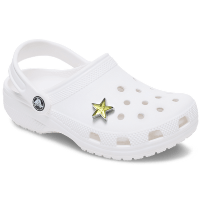 Crocs - Silver and Green SMT Gem Star Jibbitz™ charms Women|Men|Jibbitz™ Charms